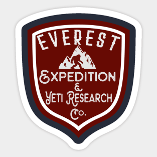 Everest Expedition & Yeti Research Co. Sticker